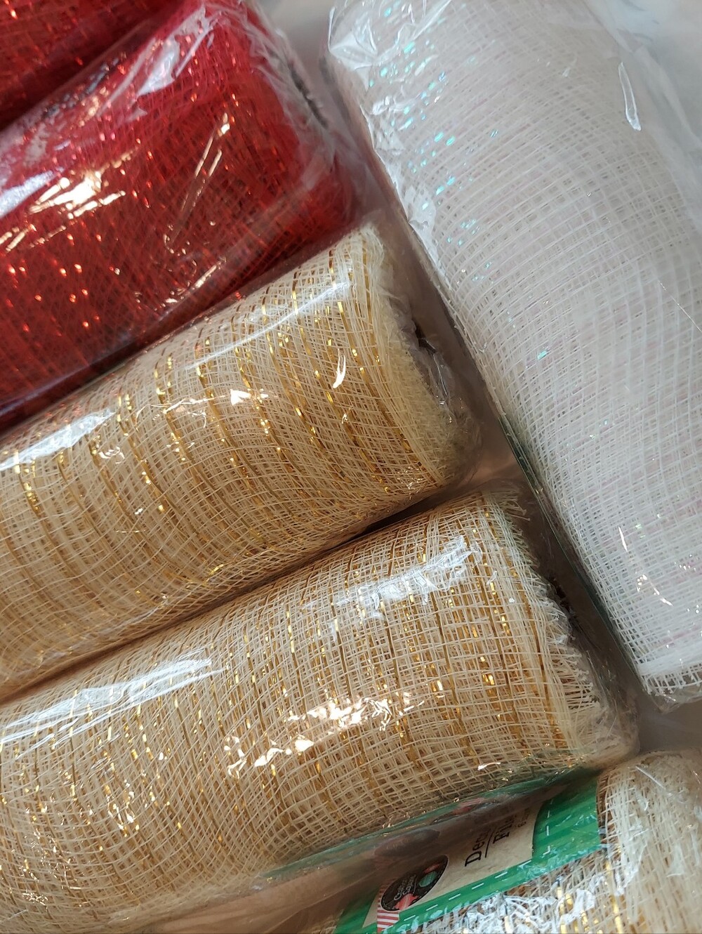 NWT Decorative Mesh & Mesh Tube Variety Collection Unopened Original Packaging - Picture 4 of 7